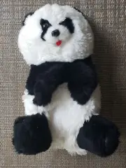 Yabuki Panda Bear Puppet Hand Made Portland Oregon New Old Stock Tags