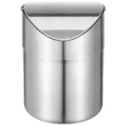 Car Trash Bag Slim Plastic Wastebasket Windproof Trash Bucket