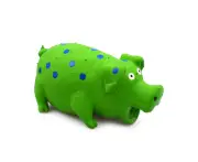 Soft Rubber Pig Durable Dog Toy