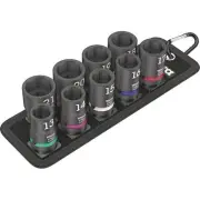 Wera 05004580001 Belt C Impaktor 1 Socket Set, 1/2 In Drive, 10 Pieces