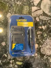 WATSON AC/DC Compact Charger For Digital Camera & Camcorder's