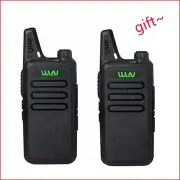 2Pcs Wln Kd-c1 Handy Talky UHF 400-470 MHz VOX Ham Transceiver Amateur Cb Radio