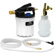 White 2L Vacuum Brake Oil Extractor Bleeder Kit w/ Refilling Bottle for Car SUV