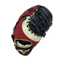在飛比找momo購物網優惠-【MIZUNO 美津濃】棒球手套MP系列一壘手手套 紅色X深
