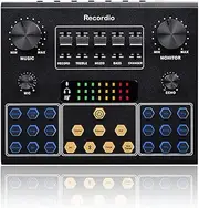 Fahgaer -C9 Professional Sound Card Cell Phone Microphone Live Equipment Dedicated Sound Card Replacement