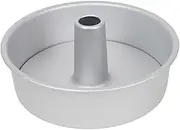 Jlobnyiun Round Cake Pan- Angel Food Pan, Cupcake Baking Pan | Round Cake Mould with Loose Bottom, Non-Stick Angel Food Cake Pan, Portable Baking Cake Mould, Chiffon Cake Baking Pan for Perfect Cakes