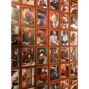 1991 Impel Star Trek The Next Generation 37"x26" Uncut Card Sheet Paramount