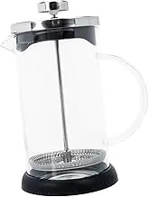 Hoement Coffee Maker Coffee Espresso Maker Manual Espresso Machines Espresso Coffee Maker Machine Manual Coffee Maker French Coffee Press Espresso Shot Silver Glass