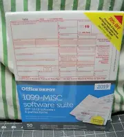Office Depot 1099-MISC Tax Forms Software 2019 4-Part 50 pk Staples USA