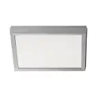 Modern Forms Argo 11in LED Square Flush Mount 3000K in Brushed Nickel