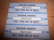 3 Heatwave Boogie Nights / All You Do Is Dial Jukebox Title Strips