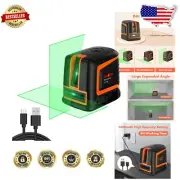 Compact Self-Leveling Laser Level - Enhanced Durability with Rubber Protection