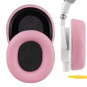 Geekria Replacement EarPads for Audio-Technica M50X, M40X, M30 Headphones (Pink)