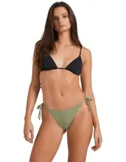 [Roxy] Essaouira Skimpy Coverage Bikini Bottoms in Green