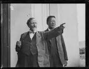 Dr William Robert Maloney with Harry Louey Pang, NSW, ca. 1930 Old Photo