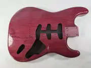 Finished Purpleheart Hardtail guitar body - fits Fender Stratocaster necks J2044