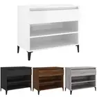 Shoe Cabinet Engineered Wood Shoe Rack Stand Cupboard Multi Colours vidaXL