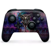 Nintendo Switch Pro Controller Skin Decal Vinyl Wrap - Dreamcatcher Owl