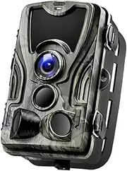 Outdoor Hunting Camera HC801A 0.3 High Speed Shooting Infrared Induction Video 20MP Recorder 5000Mah IP65 Waterproof 1080P