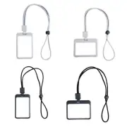 Identity Card Badge Holder Card Case with Retractable Badge Reel for Office