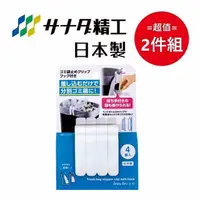 在飛比找PChome24h購物優惠-日本【SANADA】垃圾袋固定夾 超值2件組