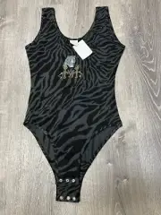 Vintage Bogner Siegfried & Roy Leotard Top Camo Medium NEW Las Vegas Tiger
