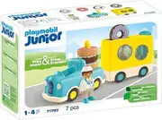 Playmobil JUNIOR - Crazy Donut Truck with Stacking and Sorting Feature