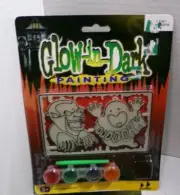 NIP Glow In The Dark Paints Halloween DIY (2 PK) 1999