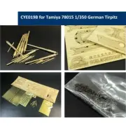 Super Upgrade for 1/350 German Battleship Tirpitz Tamiya 78015 80602 HOT