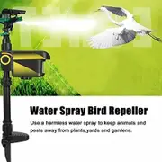 Solar Water Sprinkler Animal Repellent Waterproof Timing Sensor Water Spray, Garden Sprinkler Irrigation Automatic Irrigation System,