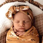Snuggle Hunny Golden Flower Organic Topknot