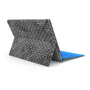 Grunge Checkerplate Printed Skin Sticker Wrap to Cover Surface Pro Back + Sides