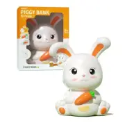 Cute Rabbit Piggy Bank Multifunction Coin New Year Spring Festival Present