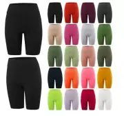 Running Exercise High Waisted Bike Cotton shorts