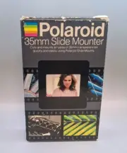 Vintage Polaroid 35mm Slide Mounter for film New In Box Unused W/ Instructions