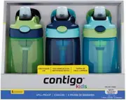 Kids Water Bottle, 14 Oz with Autospout Technology – Spill Proof, Easy-Clean Lid