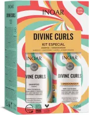 Professional - Divine Curls Shampoo & Conditioner - (2X) 250Ml / 8.45Oz