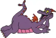 CROSS STITCH+ CRAFT PATTERN Figment Imagination Dragon Epcot Disney Dinosaur