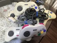 在飛比找Yahoo!奇摩拍賣優惠-土城可面交超便宜SEGA 遊戲機把手 SS SEGA 原廠 