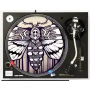 DJ Moth Insect #2 Slipmat Turntable 12" LP Record Player, DJ Audiophile