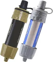 2 PCS Water Filter St System Water Purifier for Emergency Preparedn Camping Traveling Backpacking