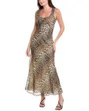 GANNI Chiffon Maxi Dress