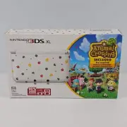 New Nintendo 3DS XL Handheld Game Console SPR-001 Animal Crossing Edition