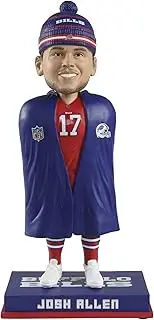 FOCO Josh Allen (Buffalo Bills) Sideline Jacket w/Beanie CLARKtoys Exclusive Bobblehead #360