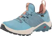 New Salomon Madcross GTX Hiking Shoes Bluestone/Sirocco Women's Size US 6