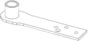 Genuine Ariens Zero Turn Mower Weldment, Idler Arm Ground Drive Part# 09217000