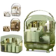 Kiiss Clear Cosmetic Makeup Organiser Make Up Box Lipstick Organizer Jewellery Holder Storage Box Dustproof-3 Colours