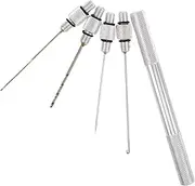 JOINPAYA 1 Set European Style Fishing Gear Set with Durable Aluminum Alloy Construction Includes Offset Hooks and Bait Holder for Freshwater and Saltwater Fishing