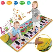 Kids Musical Dance-On Piano Mat Toys for 1 2 3 4 5 6 7 Year Old Girls Boys Gifts