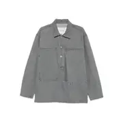 [Jw Anderson] Jw Anderson Patch-pocket Cotton Shirt M GREY